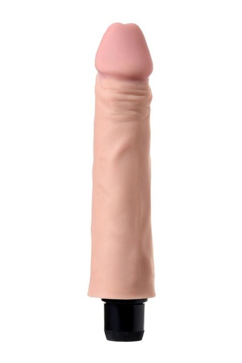 Realistyczny Wibrator Cielisty Z Pokrętłem Regulacji 19 cm– A-TOYS