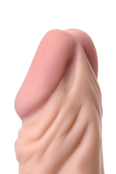 Realistyczny Wibrator Cielisty Z Pokrętłem Regulacji 19 cm– A-TOYS