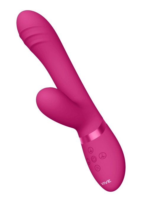 Innowacyjny Wibrator Premium Różowy - VIVE