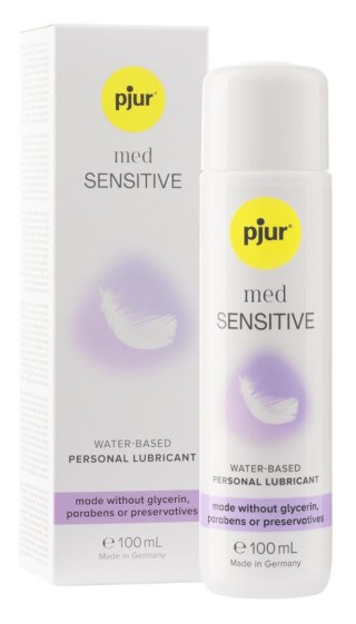 Delikatny Lubrykant Wodny MED Sensitive Glide 100 Ml-Pjur