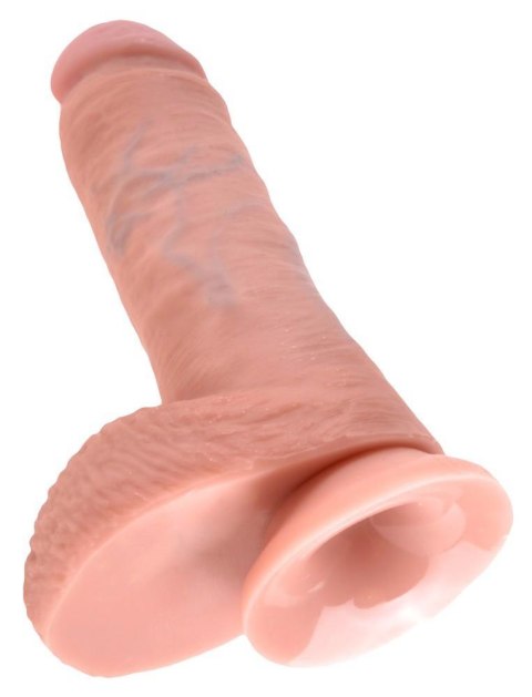 Dildo realistyczne cieliste 20cm King Cock ORION