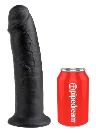 Dildo realistyczne czarne 25cm King Cock ORION