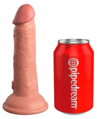 Dildo realistyczne cieliste 15cm Dual Density King Cock Elite ORION
