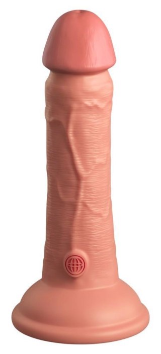 Dildo realistyczne cieliste 15cm Dual Density King Cock Elite ORION