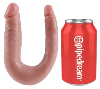 Dildo podwójne cieliste 30cm King Cock Small Double Trouble ORION