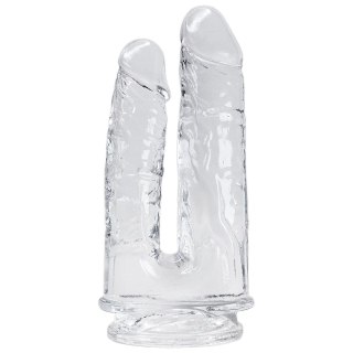 Dildo podwójne przeźroczyste 14cm Imperium Jelly CNEX