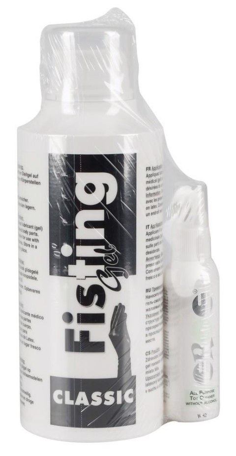 Zestaw żel do fistingu 500ml i środek do czyszczenia zabawek 50ml ORION