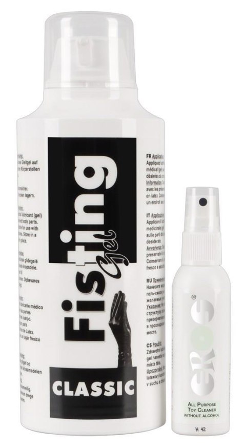 Zestaw żel do fistingu 500ml i środek do czyszczenia zabawek 50ml ORION
