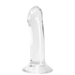 Dildo z przyssawką żelowe przeźroczyste 16cm Valiant Jelly Dildo CNEX