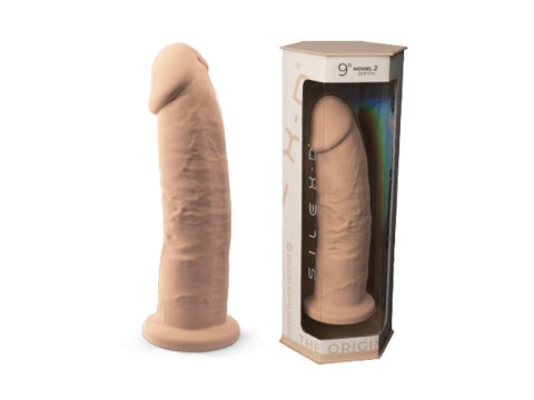 Dildo z przyssawką beżowe 22.9cm S.D Model 2