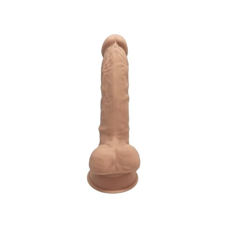 Dildo z przyssawką beżowe 18cm S.D Model 1