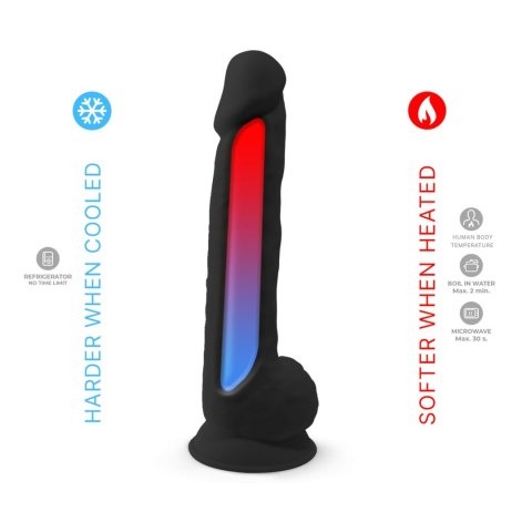 Dildo silikonowe czarne 38cm SD.Model 1 CNEX