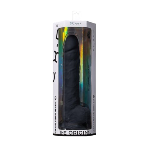 Dildo silikonowe czarne 38cm SD.Model 1 CNEX