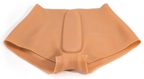 Silikonowe majtki imitujące srom Liquid Silicone Pussy Pants ORION
