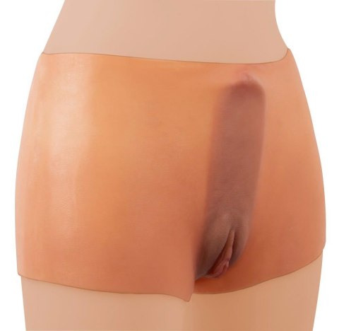 Silikonowe majtki imitujące srom Liquid Silicone Pussy Pants ORION