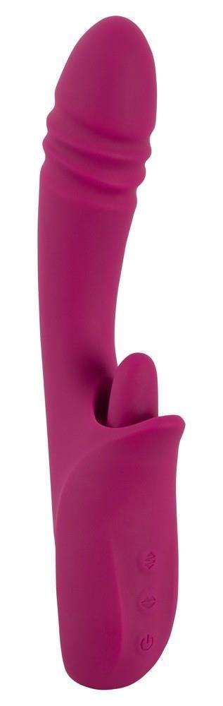Wibrator Z Funkcją Lizania I Pchania Licking & Thrusting Vibra-Javida