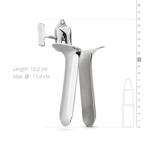 Wziernik waginalny ze stali nierdzewnej 16cm Vaginal Speculum ONE-DC B.V.