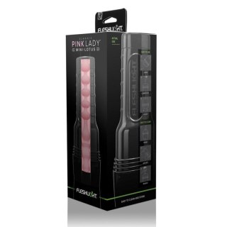 Masturbator Wykonany Z Materiału Imitującego Prawdziwą Skórę- Pink Lady Mini-Lotus-Fleshlight