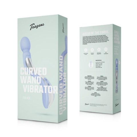 Masażer Teazers Curved Wand USB Ładowany Lawendowy - Teazers