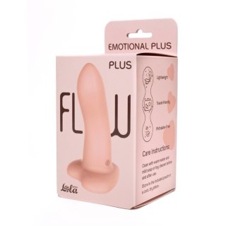Dildo silikonowe serce beżowe Flow Emotional Plus Flesh INTIMATE DISTRIBUTION