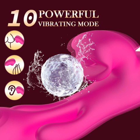 Nowoczesny Masażer Z Symulacją Języka - TOWOS VIBRATOR