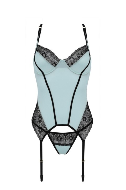 Bielizna-SIDRA CORSET minty XXL/XXXL
