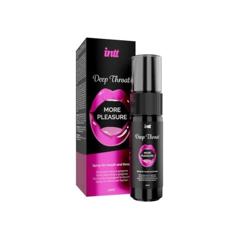 Sprej do seksu oralnego znieczulający mięta Deep Throat Spray 12ml INTT