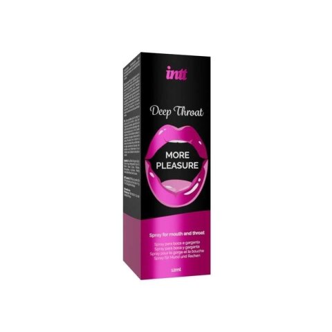 Sprej do seksu oralnego znieczulający mięta Deep Throat Spray 12ml INTT