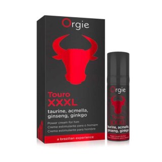 Krem na erekcję TOURO XXXL ERECTION CREAM 15ml ORGIE