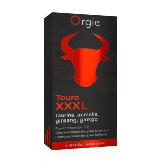 Krem na erekcję TOURO XXXL ERECTION CREAM 15ml ORGIE