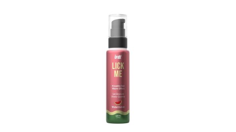 Żel do seksu oralnego z efektem rozgrzewającym arbuz LICK ME WATERMELON KISSABLE GEL 50ml INTT