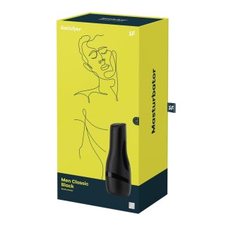 Masturbator - Men Classic (Black)-Satisfyer