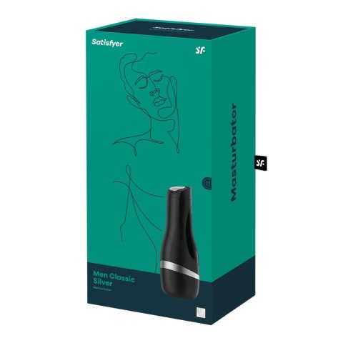 Masturbator cyberskóra z wypustkami Men Classic Satisfyer