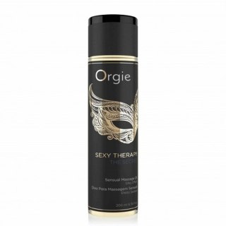 Olejek mineralny do masażu migdały i pestki winogron Sexy Therapy Sensual Massage Oil Fruity Floral The Secret 200ml ORGIE