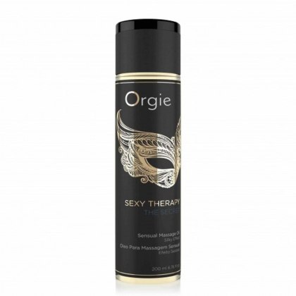 Olejek mineralny do masażu migdały i pestki winogron Sexy Therapy Sensual Massage Oil Fruity Floral The Secret 200ml ORGIE