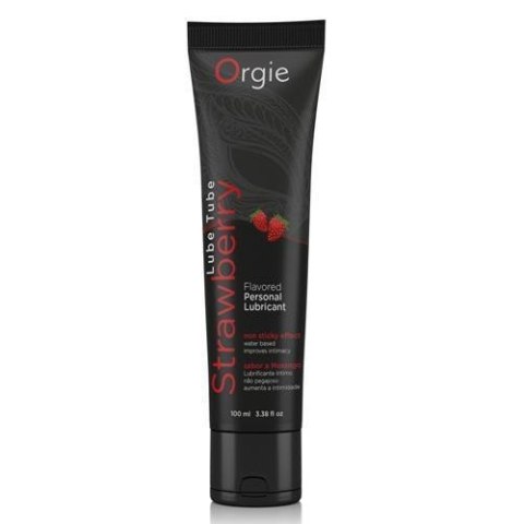Lubrykant wodny truskawka Flavored Intimate Gel Strawberry 100ml ORGIE