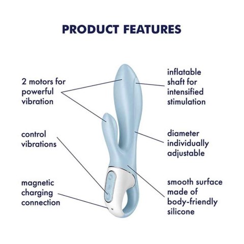 Wibrator króliczek-Air Pump Bunny 1-Satisfyer
