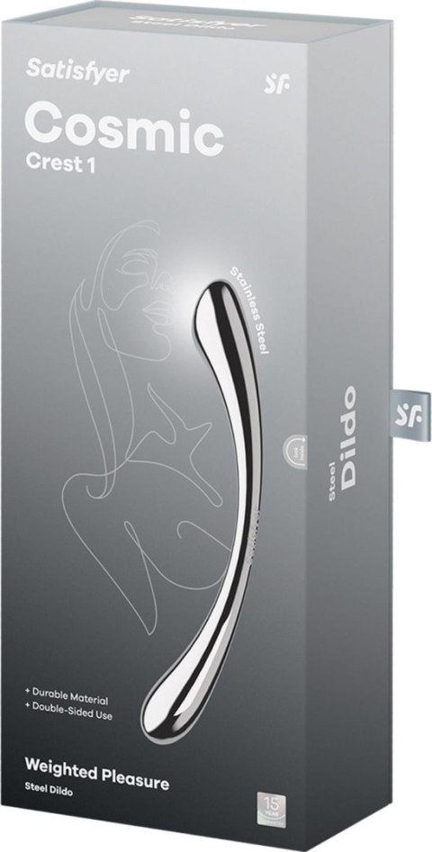 Dildo Metalowe ze Stali Nierdzewnej-Cosmic Crest 1-Satisfyer
