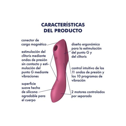 Wielofunkcyjny Do Punktu G, Stymulator Trinity 3 red-Satisfyer