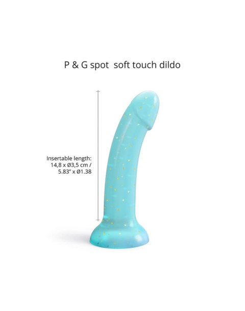 Dildo miętowe 17.6cm DILDOLLS NIGHTFALL DORCELL