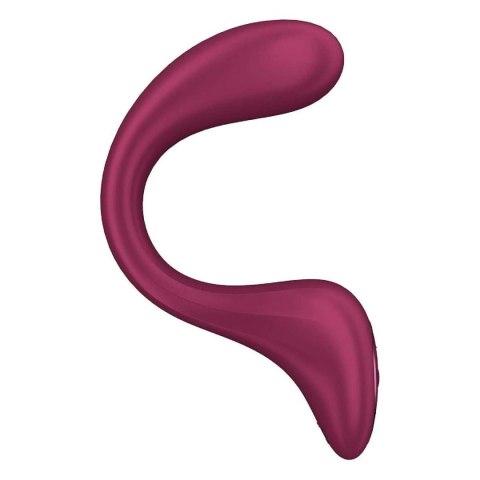 Wibrator Do Punktu G -Goddess 2 Wine Red-Satisfyer
