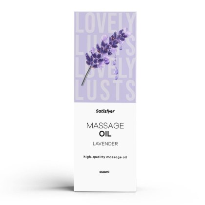 Olejek do masażu 250 ml (Lavender)-Satisfyer