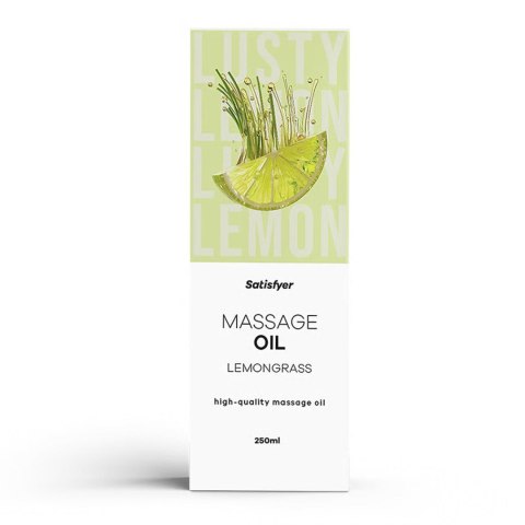 Olejek do masażu 250 ml (Lemongrass)-Satisfyer