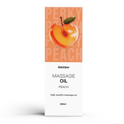 Olejek do masażu 250 ml (Peach)-Satisfyer