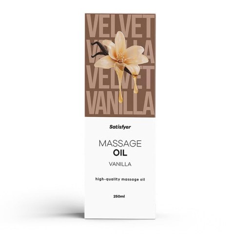 Olejek do masażu 250 ml (Vanilla)-Satisfyer