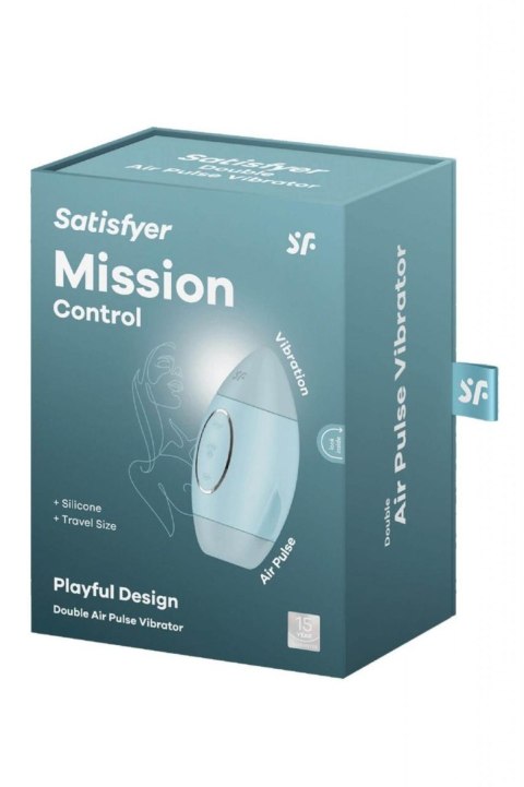 Stymulator łechtaczki-Mission Control blue-Satisfyer