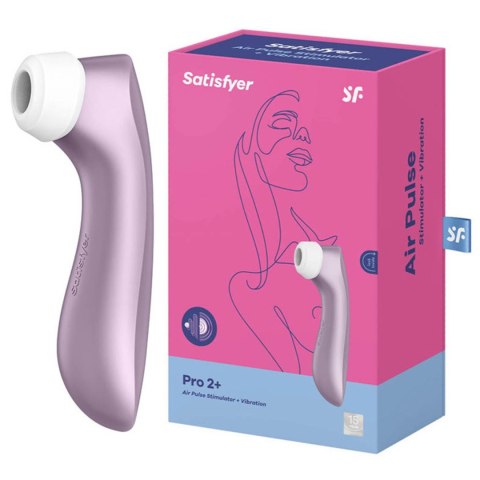 Stymulator Masażer Pro 2+, Fioletowy -Satisfyer