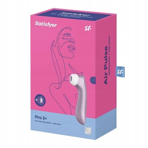 Stymulator Masażer Pro 2+, Fioletowy -Satisfyer