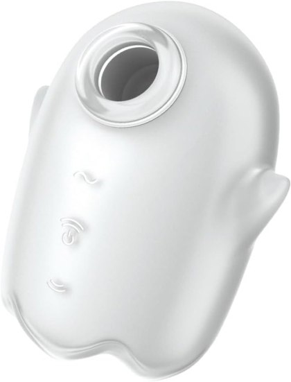 Stymulator łechtaczki-Glowing Ghost White-Satisfyer