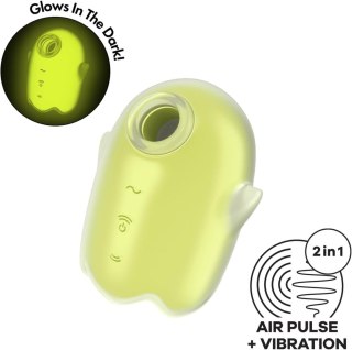 Stymulator Świecący W Ciemności duszek żółty Glowing Ghost Satisfyer